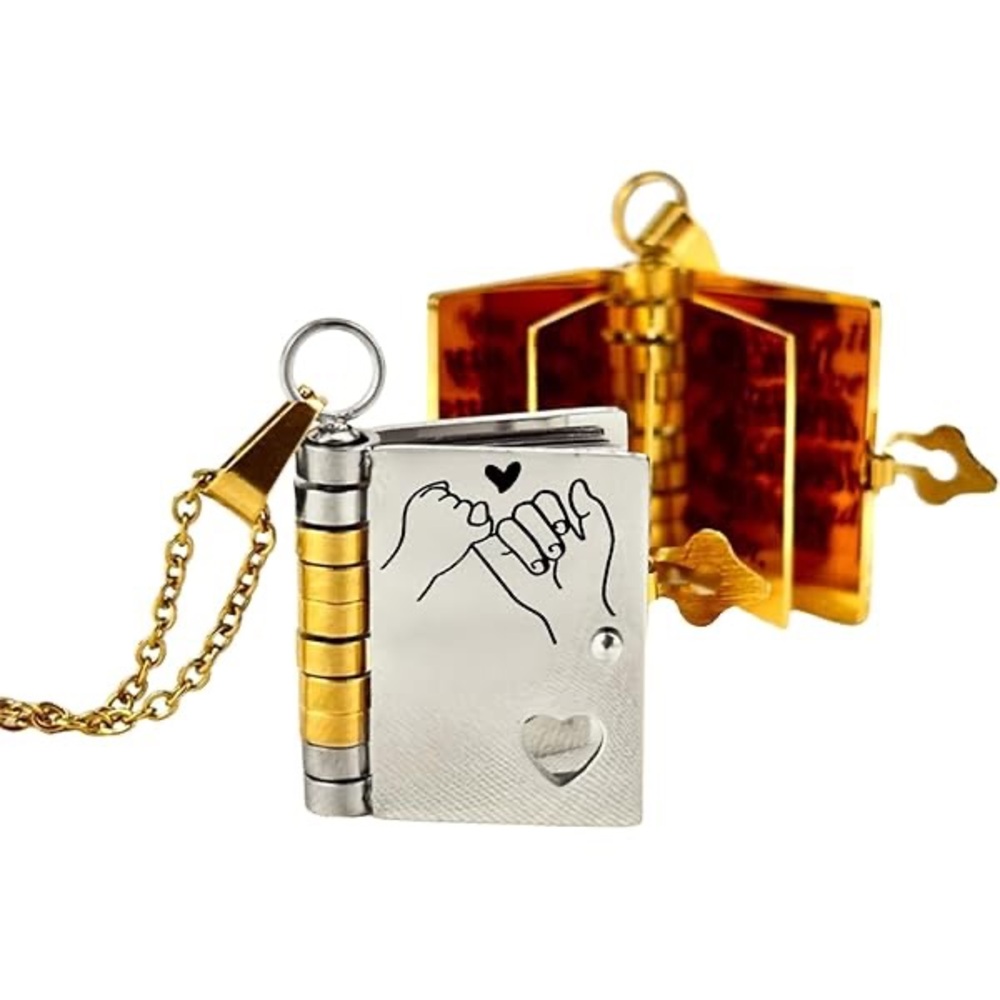 NWT Mother Book Locket Necklace